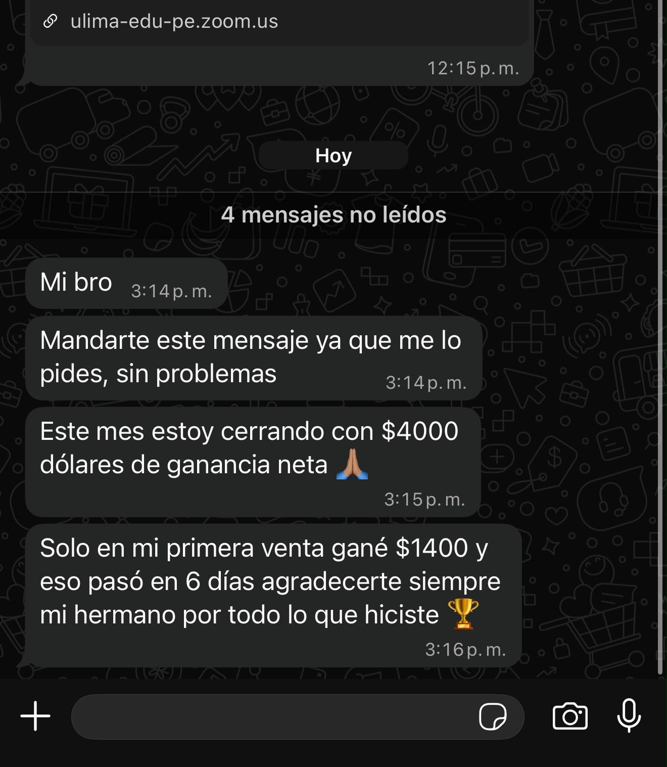 Resultado de alumno